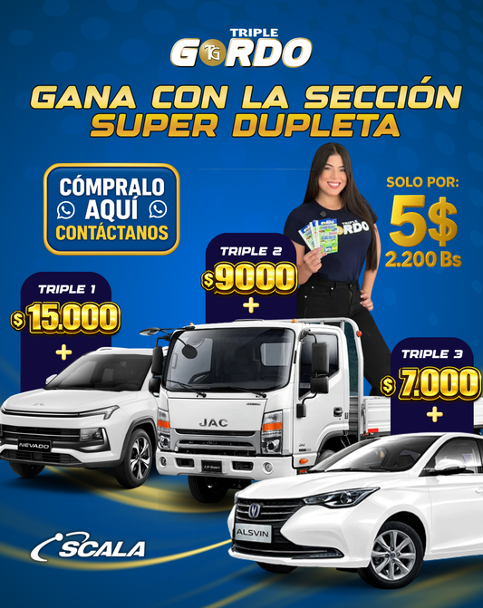 🎟️ Triple Gordo – Boleto Digital
